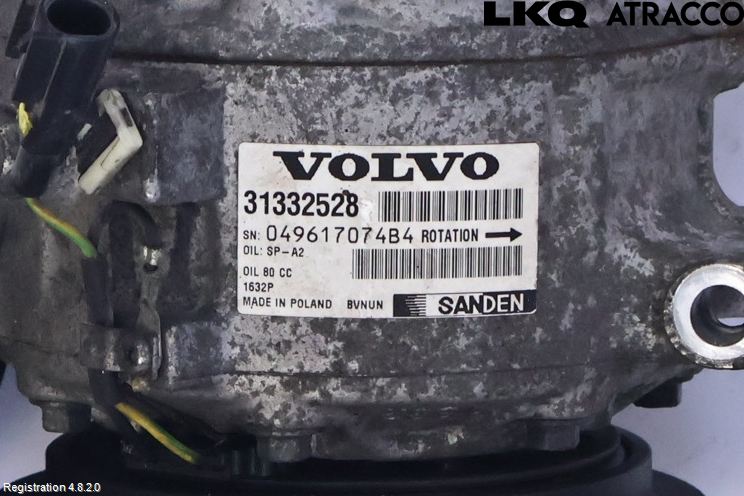 Volvo XC60 14-17 Ac Kompressor