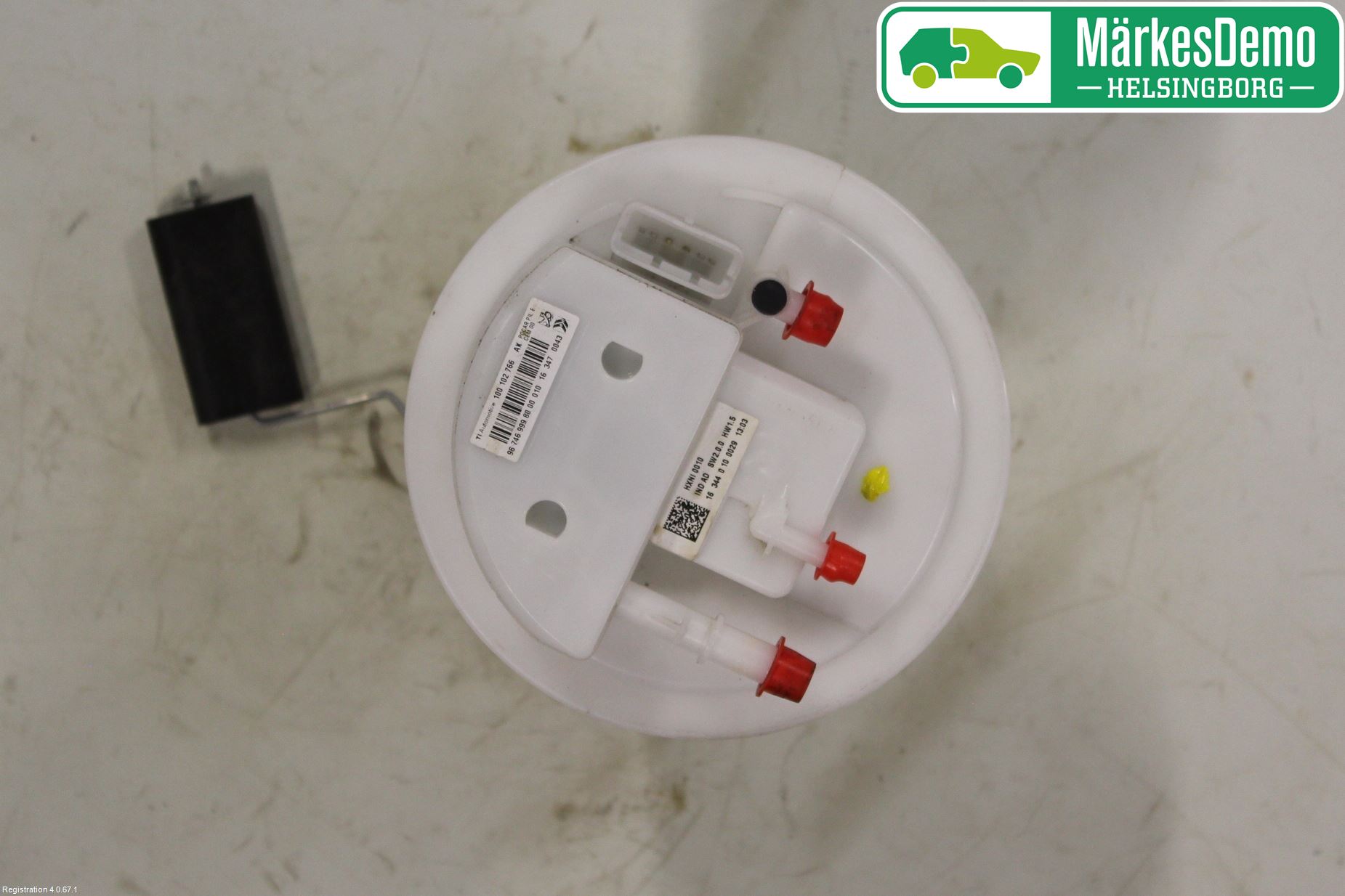 Peugeot 308 14-21 Bränslepump El