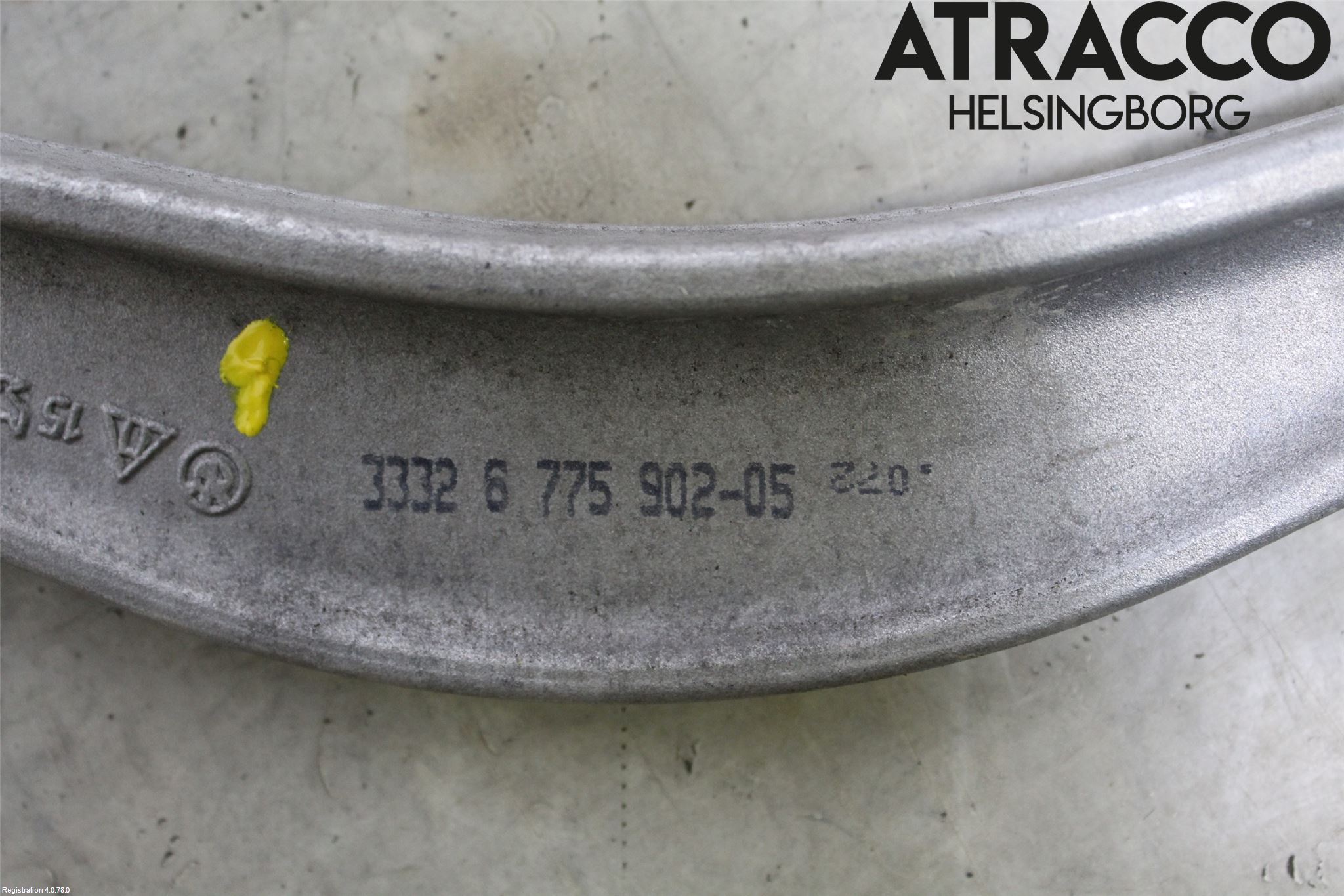 BMW 5 F10/F11/F18 09-17 Bärarm Bak Övre Höger