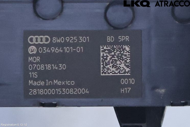 Audi A4 ALLROAD 17- Strömställare Multifunktion