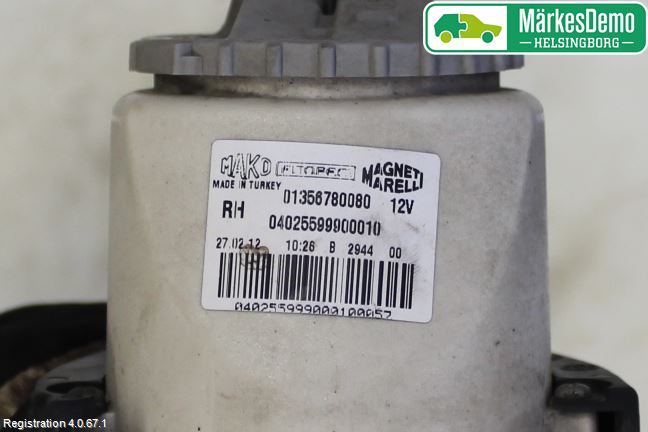 Fiat FIORINO Dimljus-Varselljus Fram