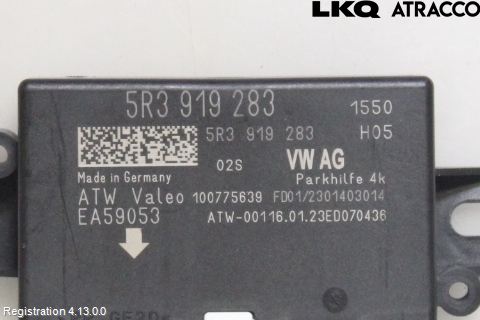 Skoda OCTAVIA (NX) 20- Styrenhet Parkeringshjälp