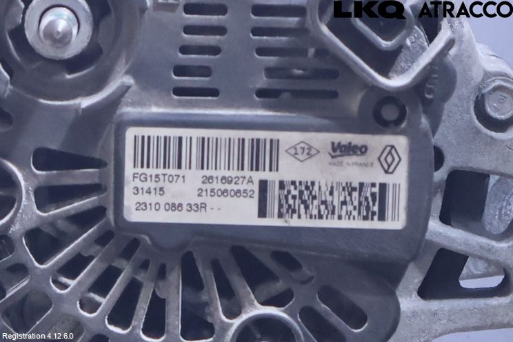 Renault TRAFIC/E-TECH 15- Generator