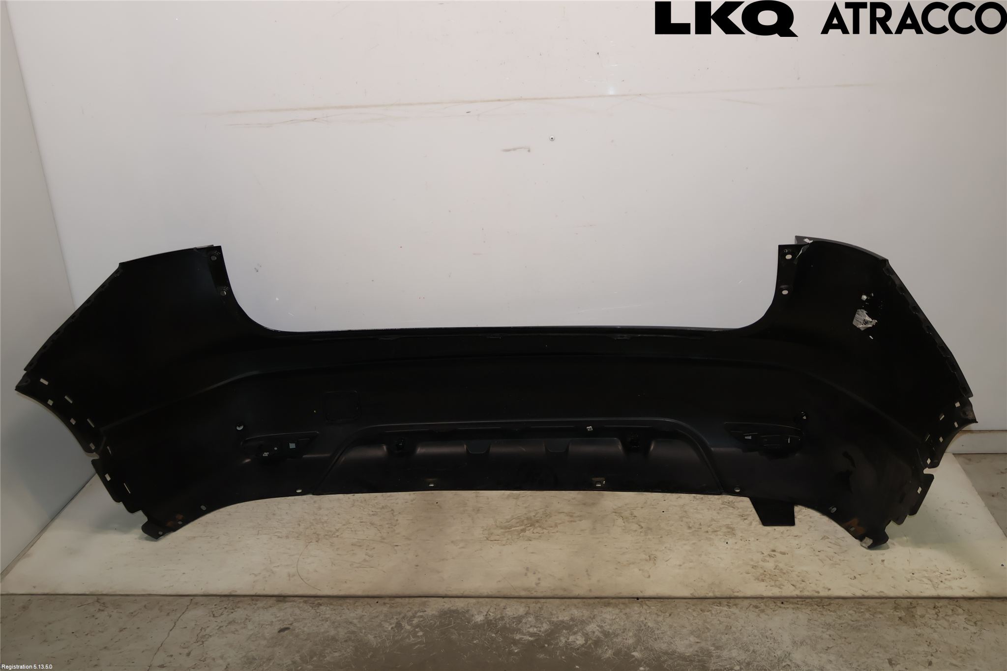 Nissan QASHQAI 14-17 Stötfångarbeklädnad Bak