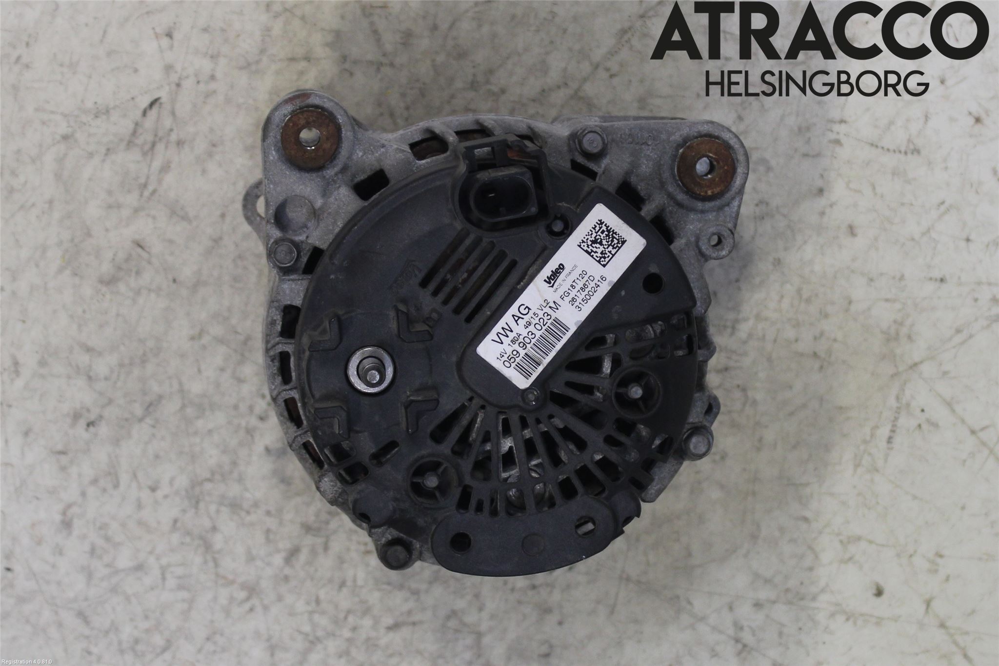 Volkswagen VW TOUAREG 7P 11-18 Generator