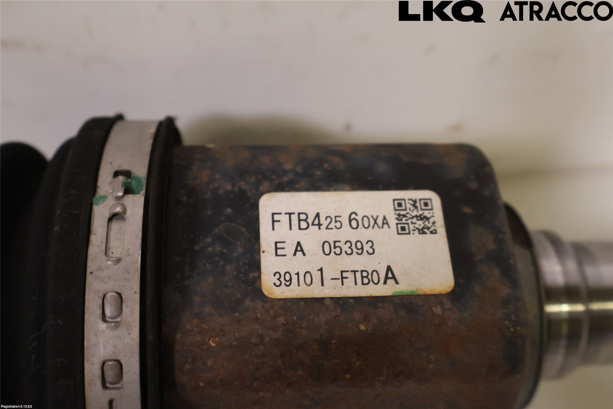 Mazda 6 13- Drivaxel Fram Vänster