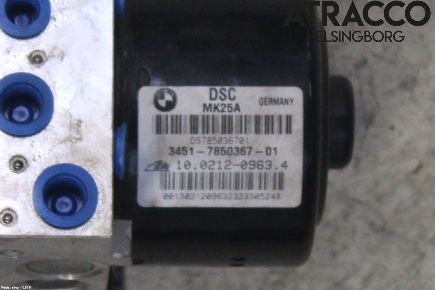 BMW 5 F10/F11/F18 09-17 Abs Hydraulaggregat