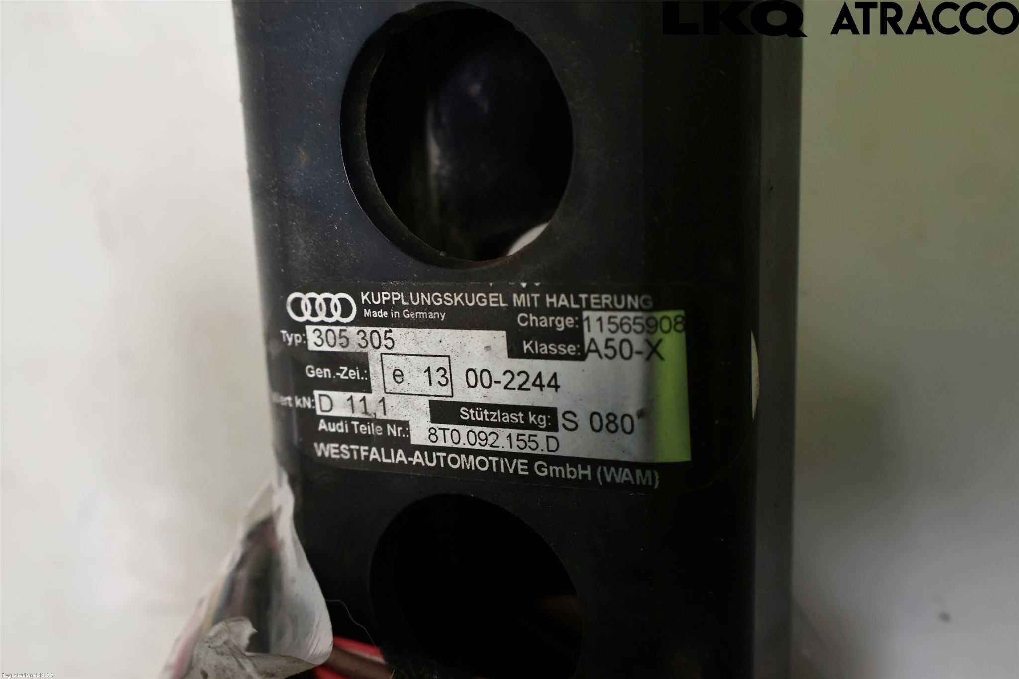 Audi A4 12-15 Dragkrok