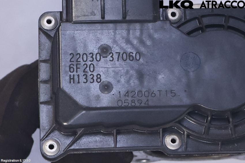 Toyota PRIUS (ZVW50) 16-21 Injspjällhus