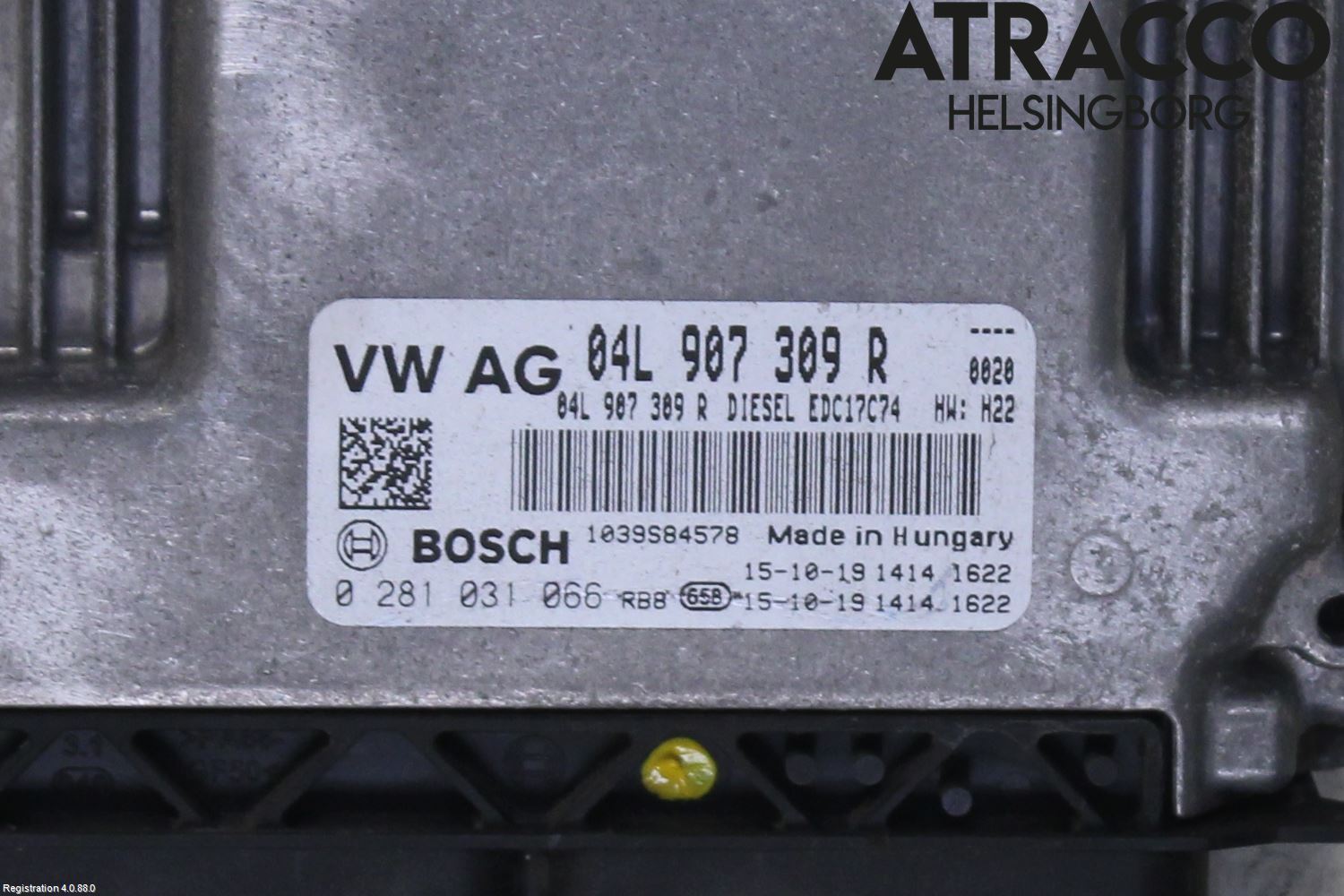 Volkswagen VW PASSAT 15-19 Styrenhet Inspump Diesel