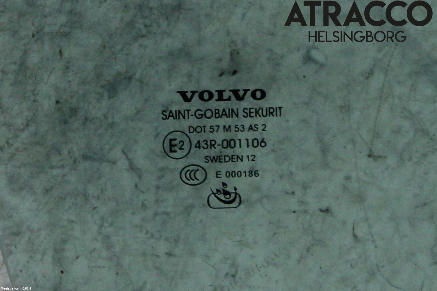 Volvo V50 08-12 Dörruta Fram Höger