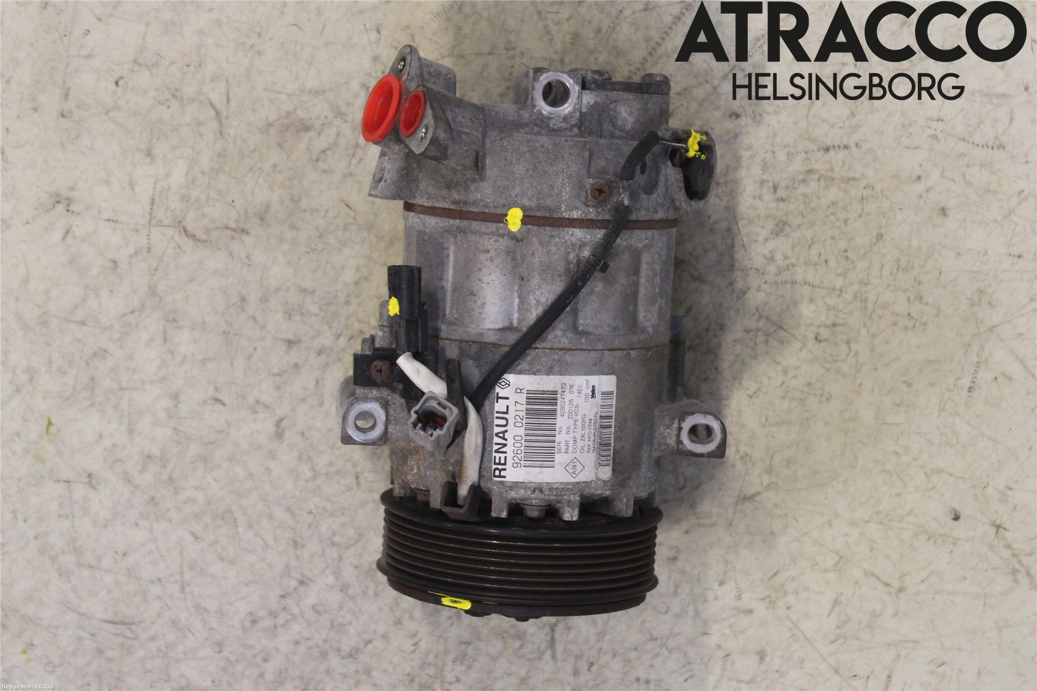 Renault CAPTUR 13-19 Ac Kompressor