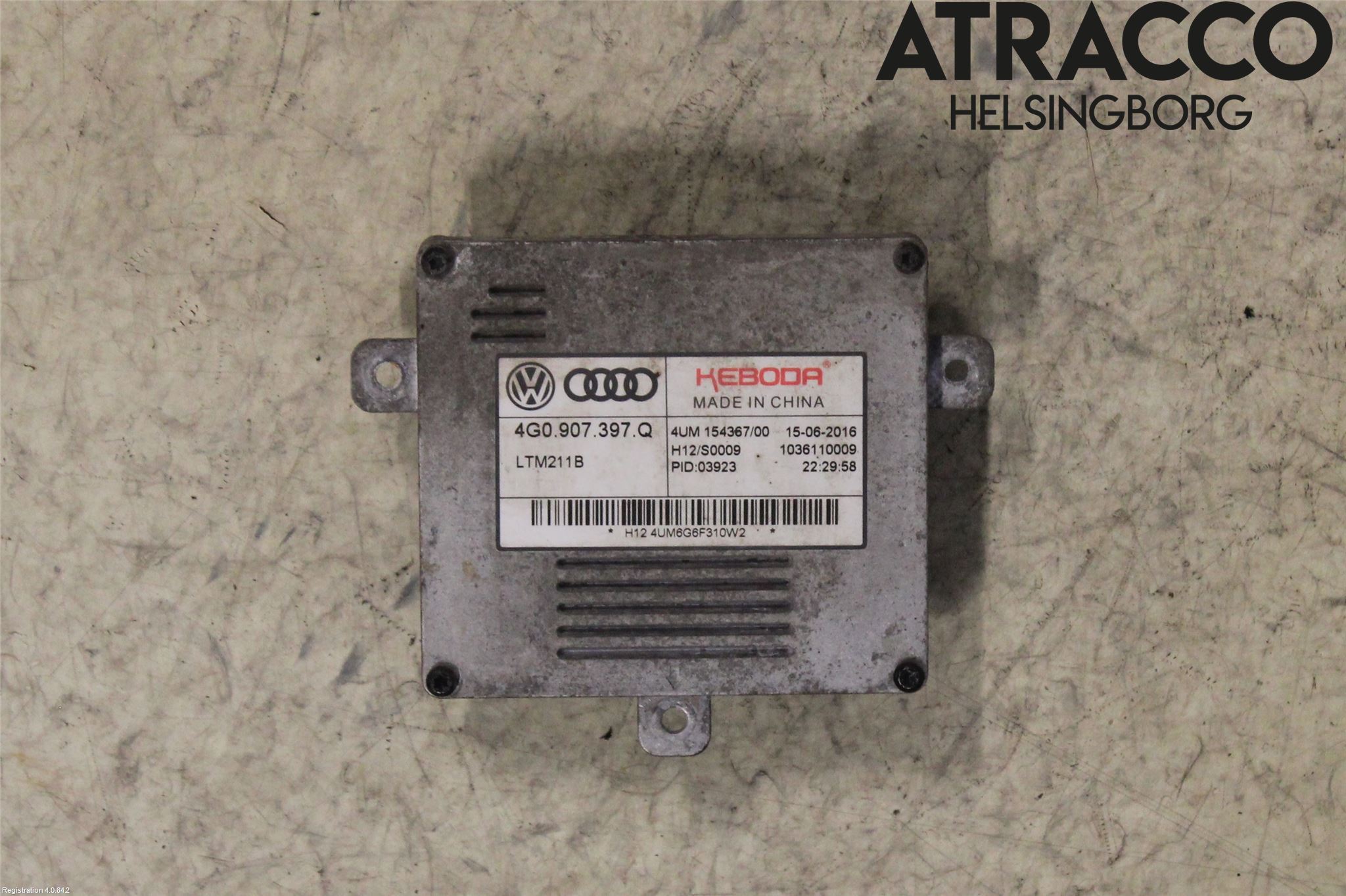 Audi A6/S6 4G 11-18 Styrenhet Strålkastare