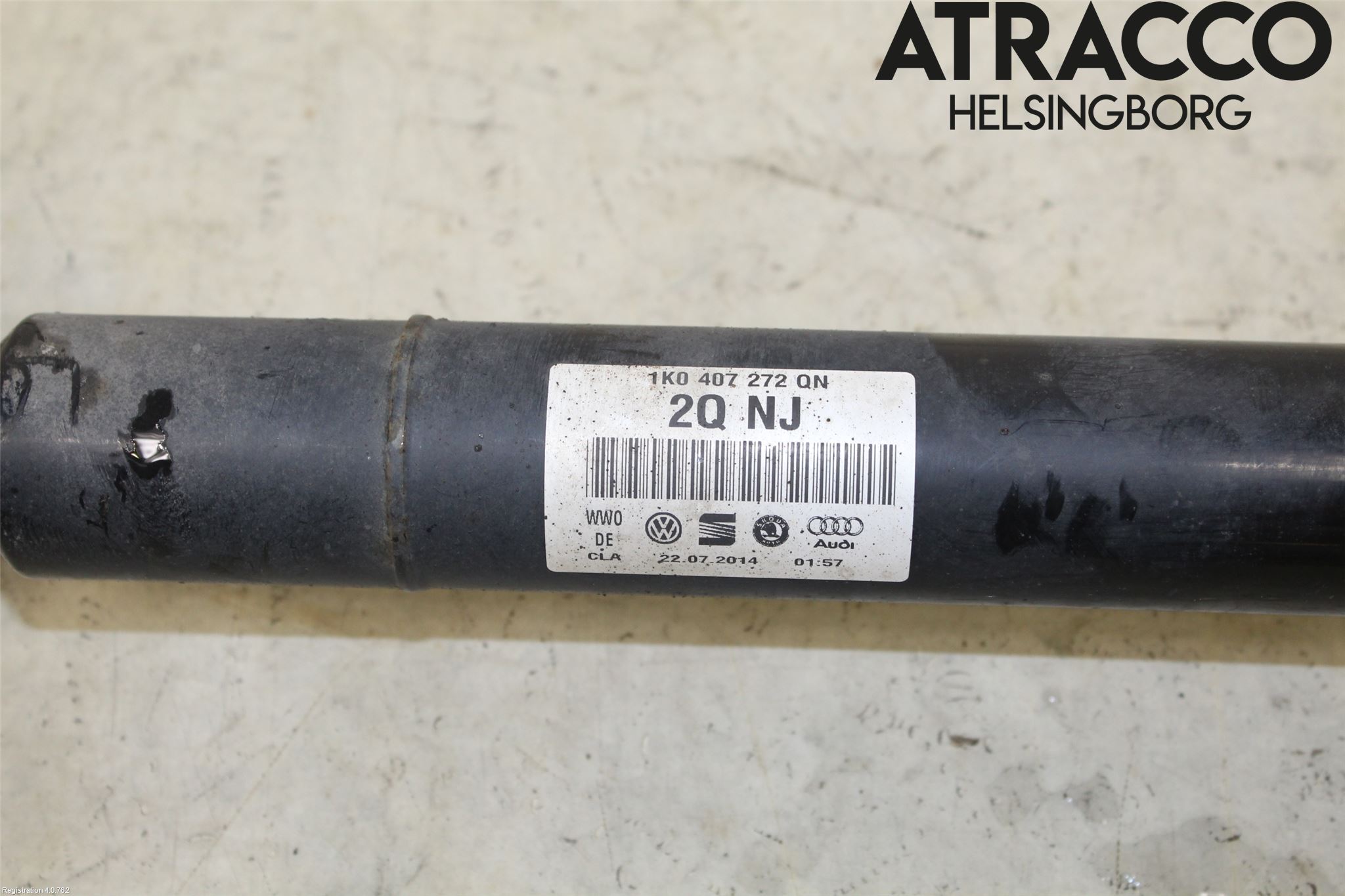 Audi A3/S3 8V 13-20 Drivaxel Fram Höger