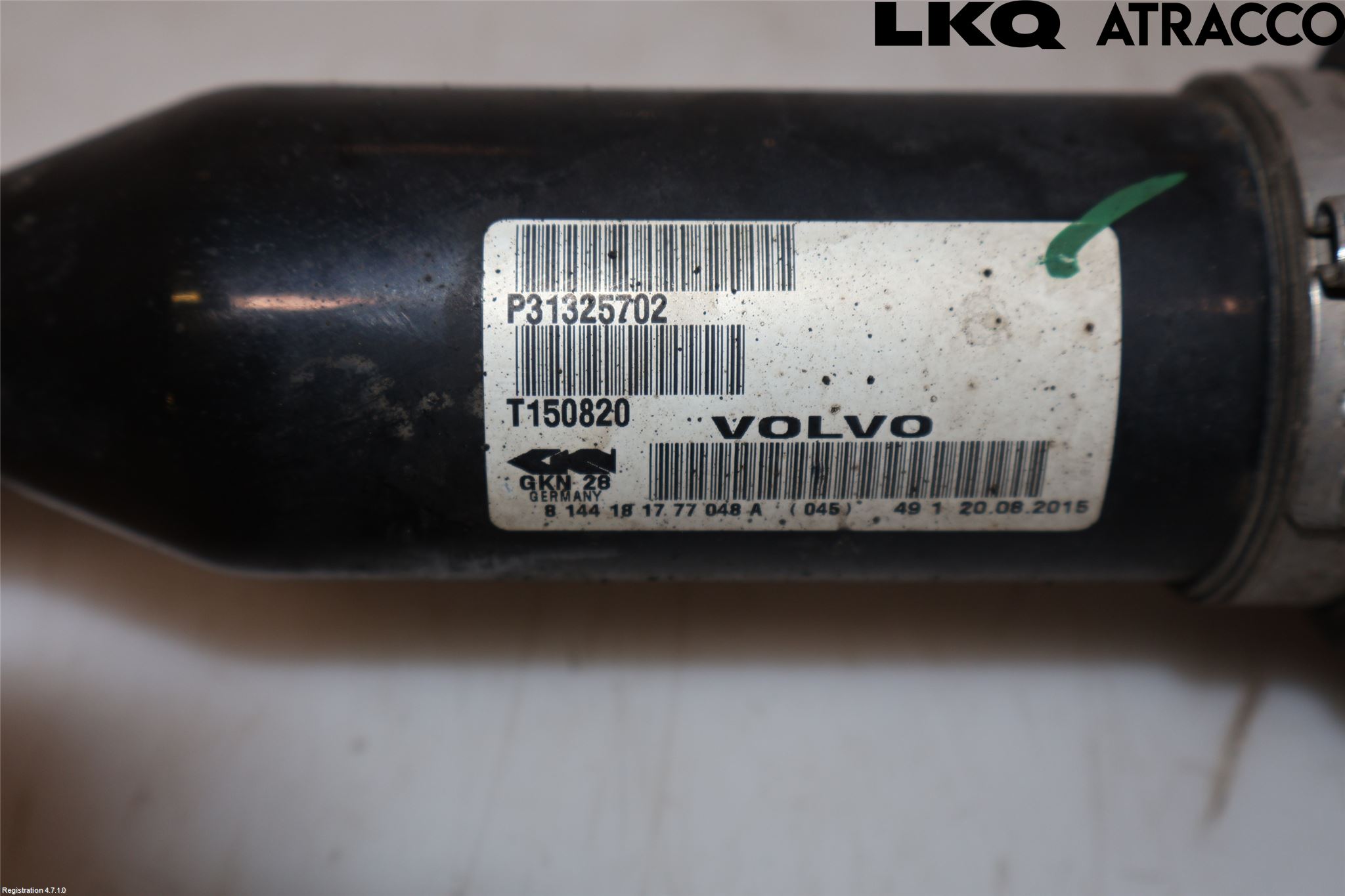 Volvo XC60 14-17 Drivaxel Fram Höger