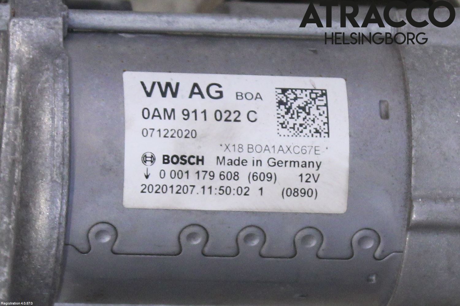 Volkswagen VW GOLF / E-GOLF VIII 20- Startmotor