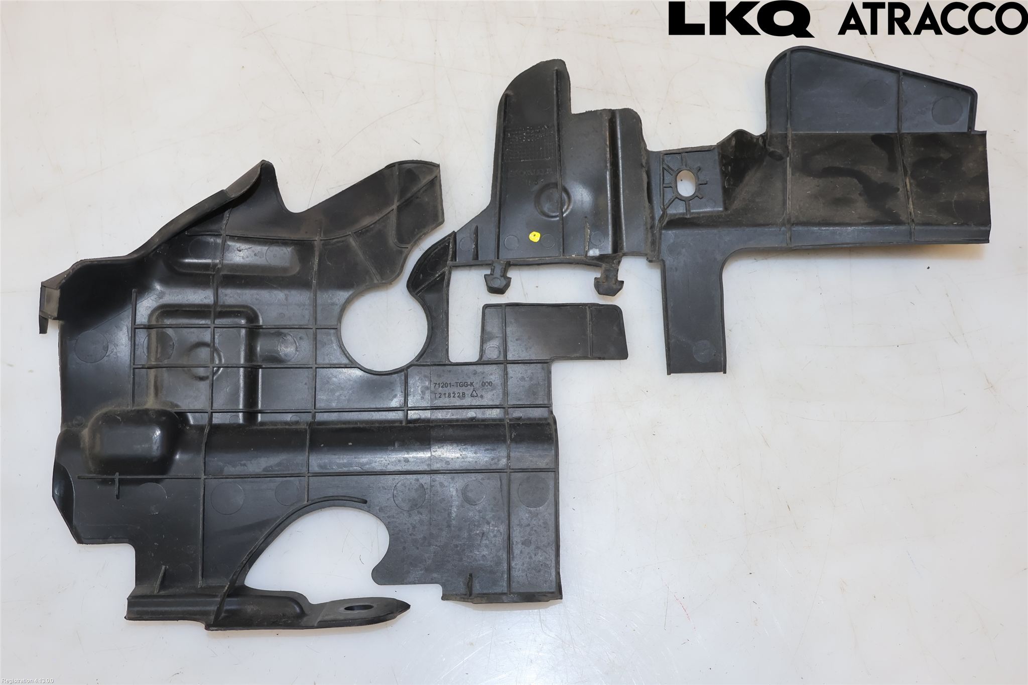 Honda CIVIC 17-22 Deflektor Plåt-Plast Kylning