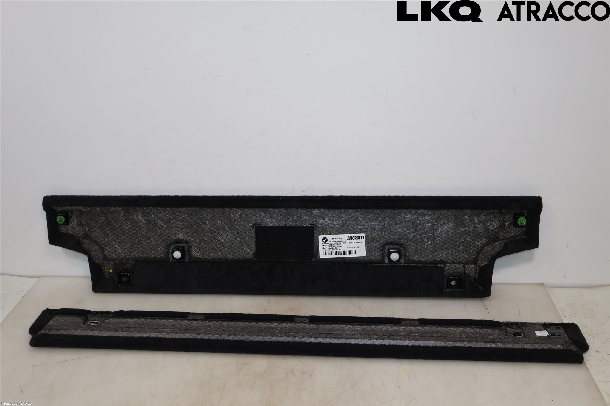 BMW X5 G05 18- Inrbagagerumklädsel-Golv