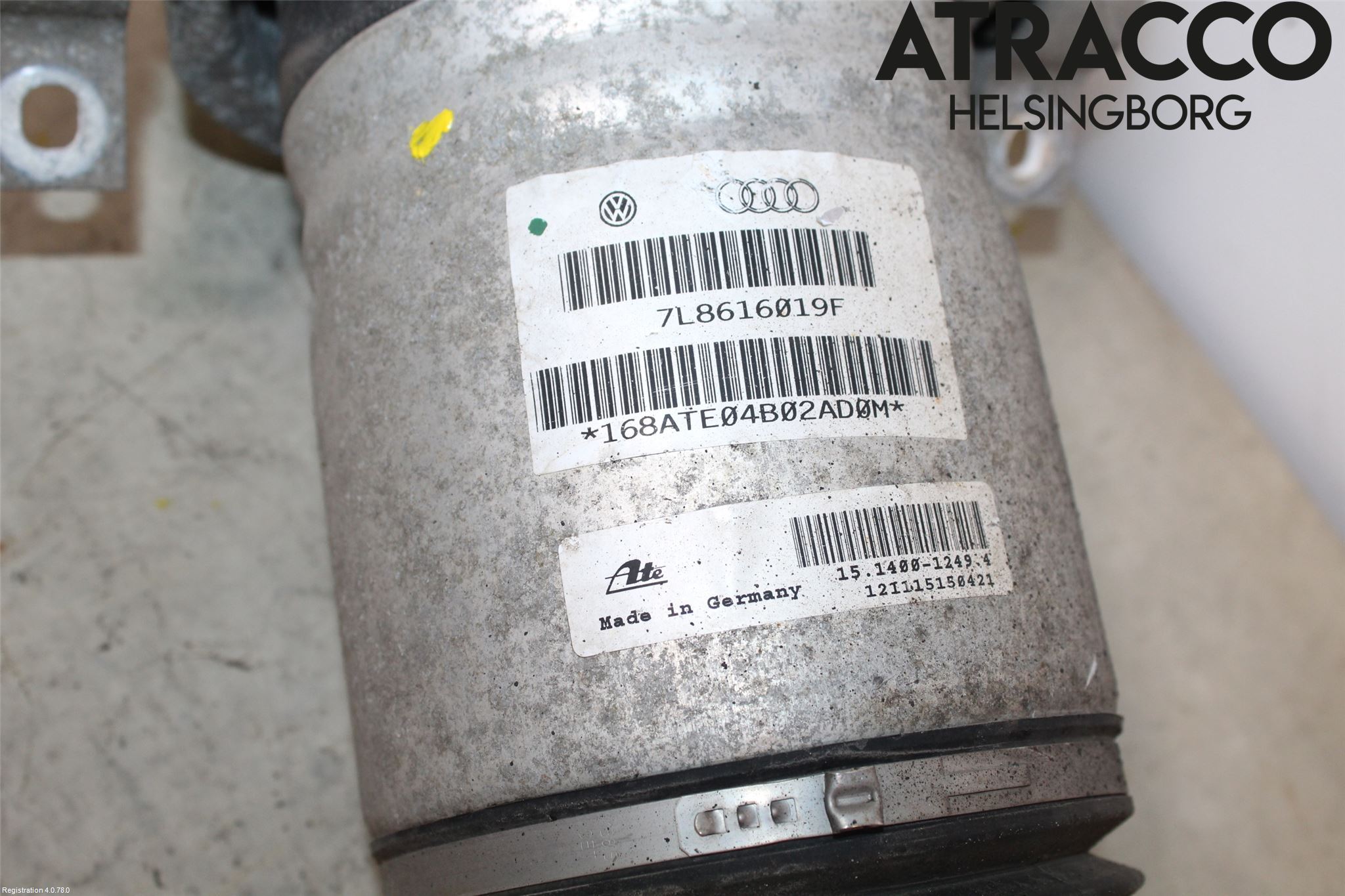 Audi Q7/SQ7 Fjäderben Bak Vänster