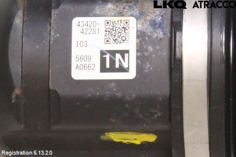 Lexus NX 340h/450h+ 21- Drivaxel Fram Vänster