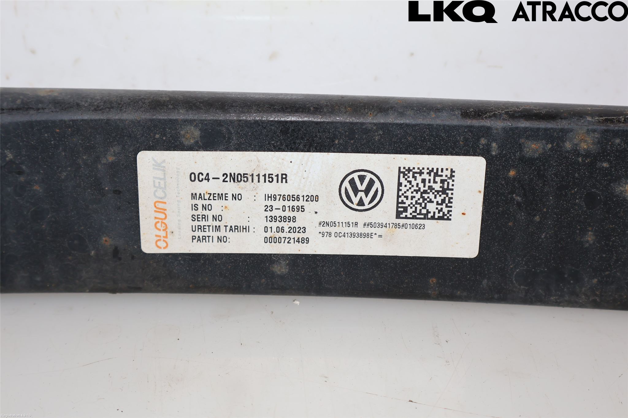 Volkswagen VW CRAFTER II / E-CRAFTER 17- Fjäder Bak Blad