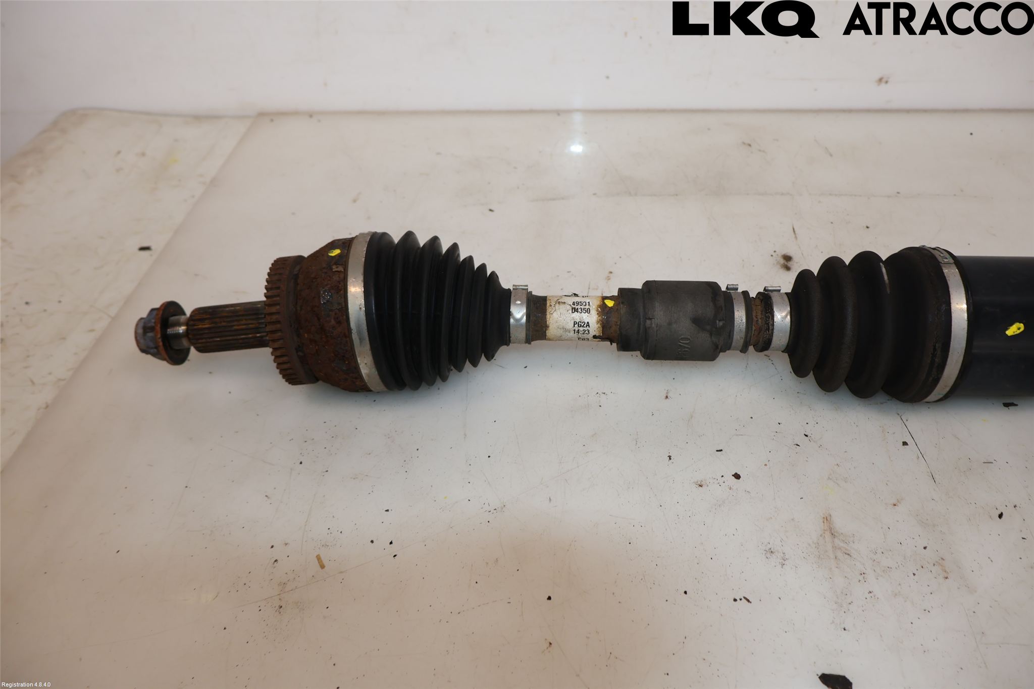 Kia OPTIMA 16-20 Drivaxel Fram Höger