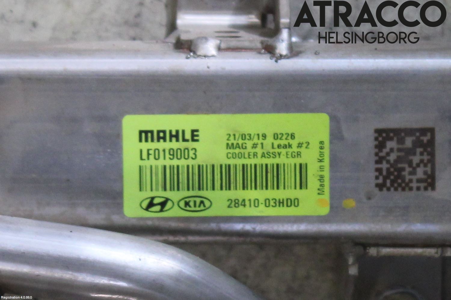 Kia CEED/CEED SW 19- Avgaskylare