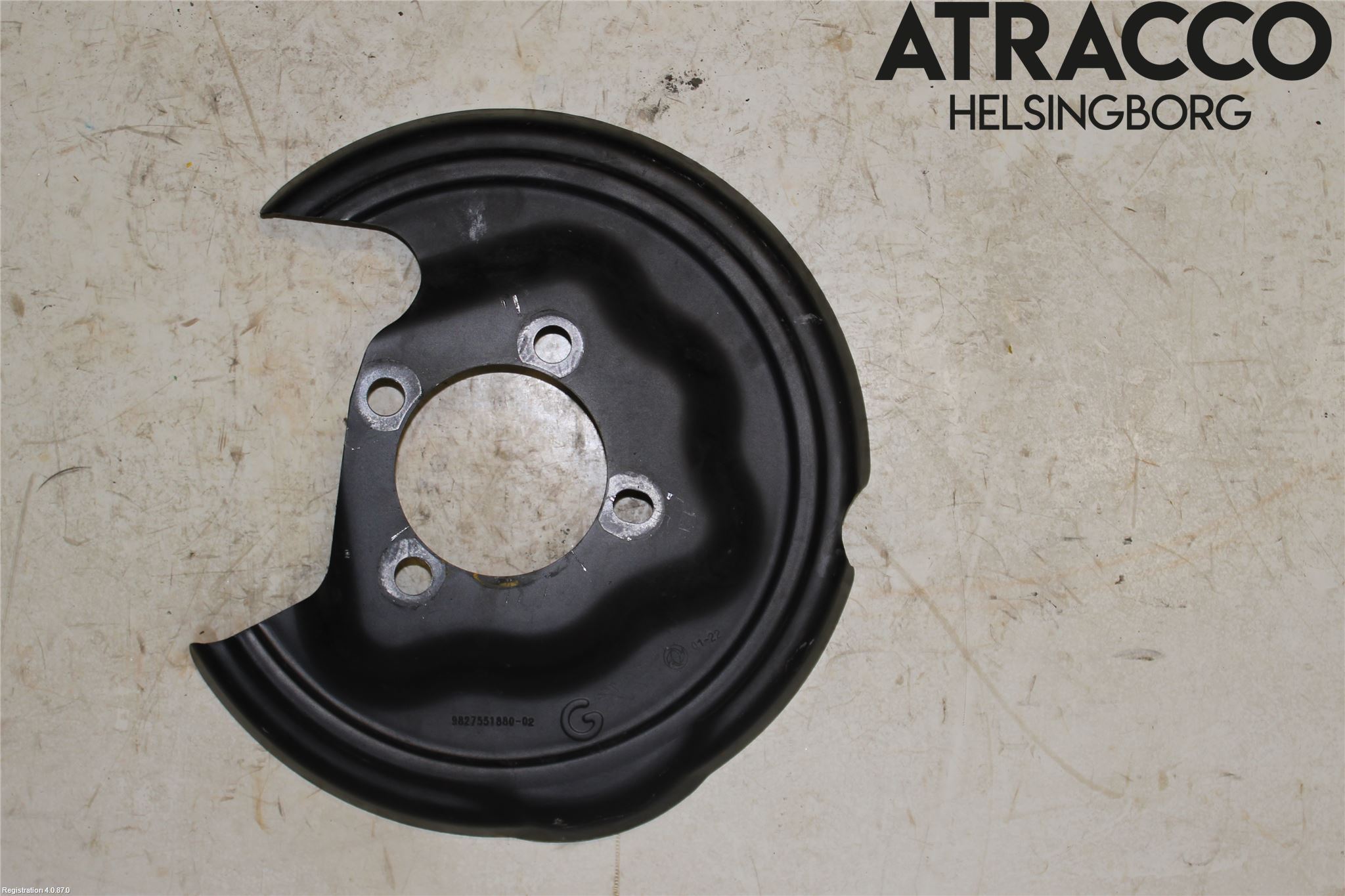 Peugeot 208/E-208 20- Bromssköld Bak