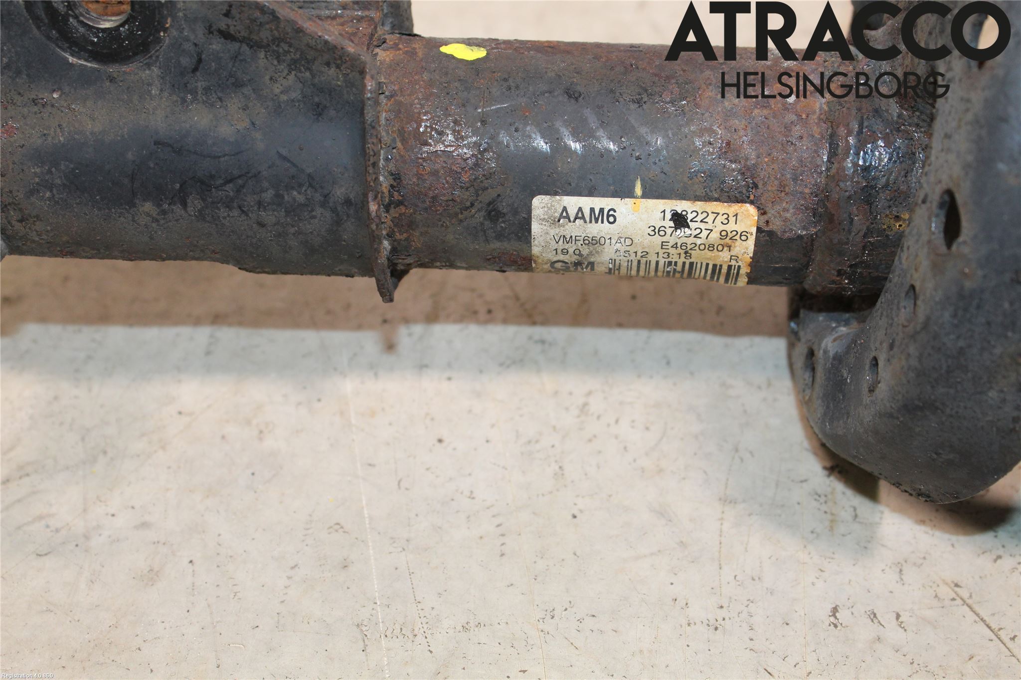 Saab 9-5 10-12 Fjäderben Fram Höger