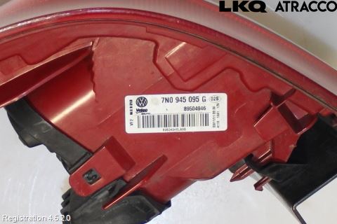 Volkswagen VW SHARAN 11- Bakljus Vänster