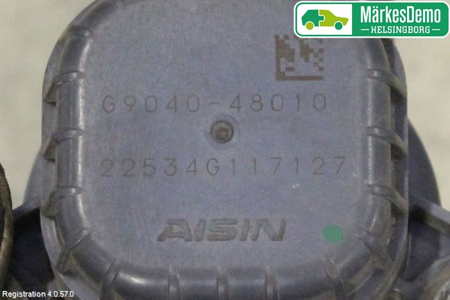 Lexus NX 300h 15-21 Värme Cirkulationspump