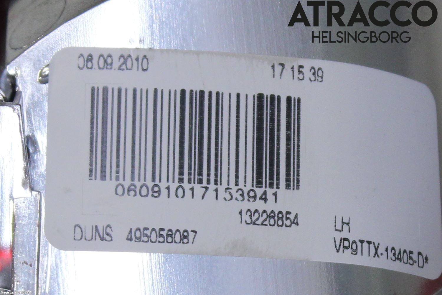 Opel INSIGNIA 09-16 Bakljus Vänster