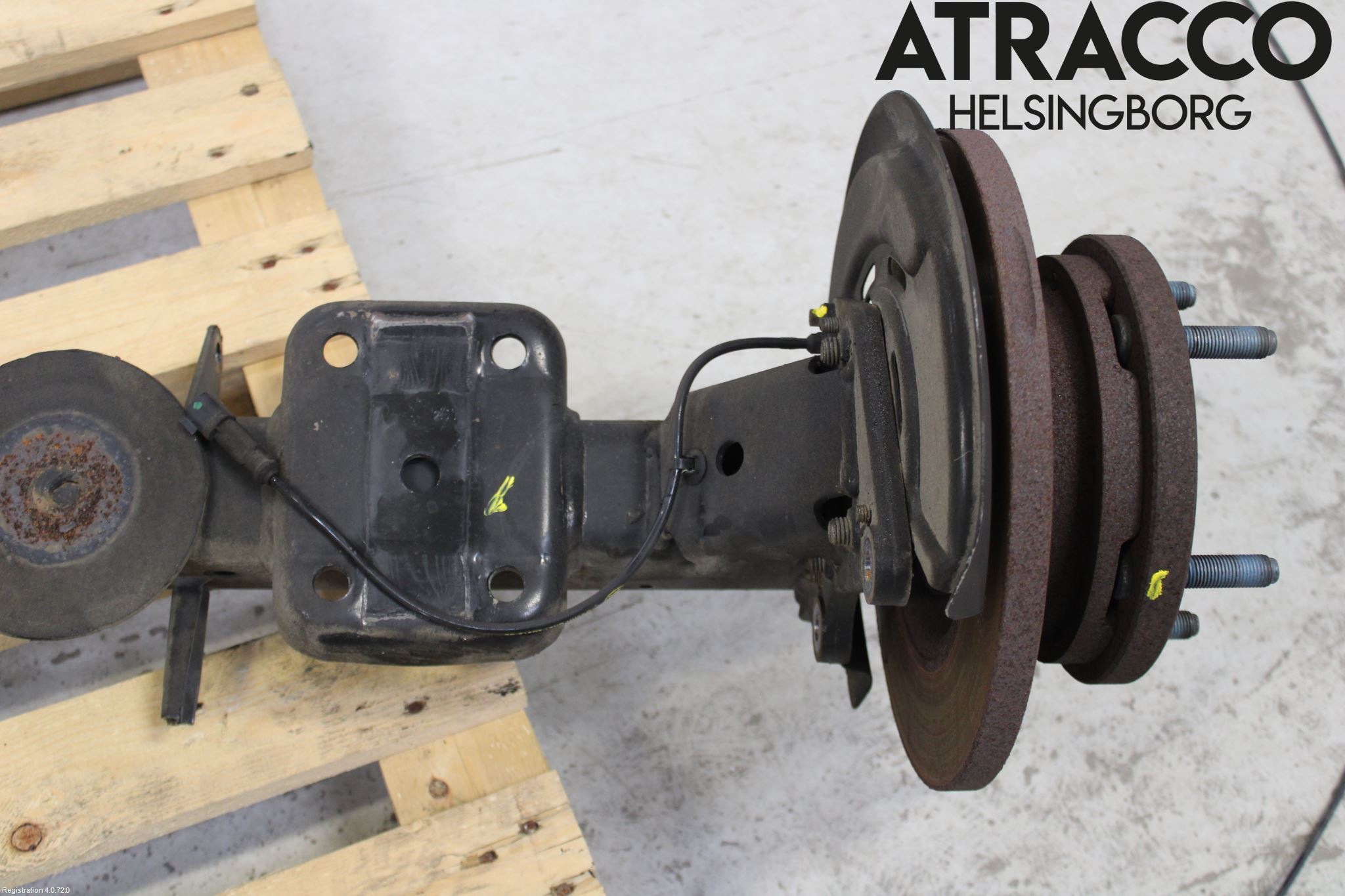 Ford TRANSIT SKÅP/BUSS 14-22 Bakaxel