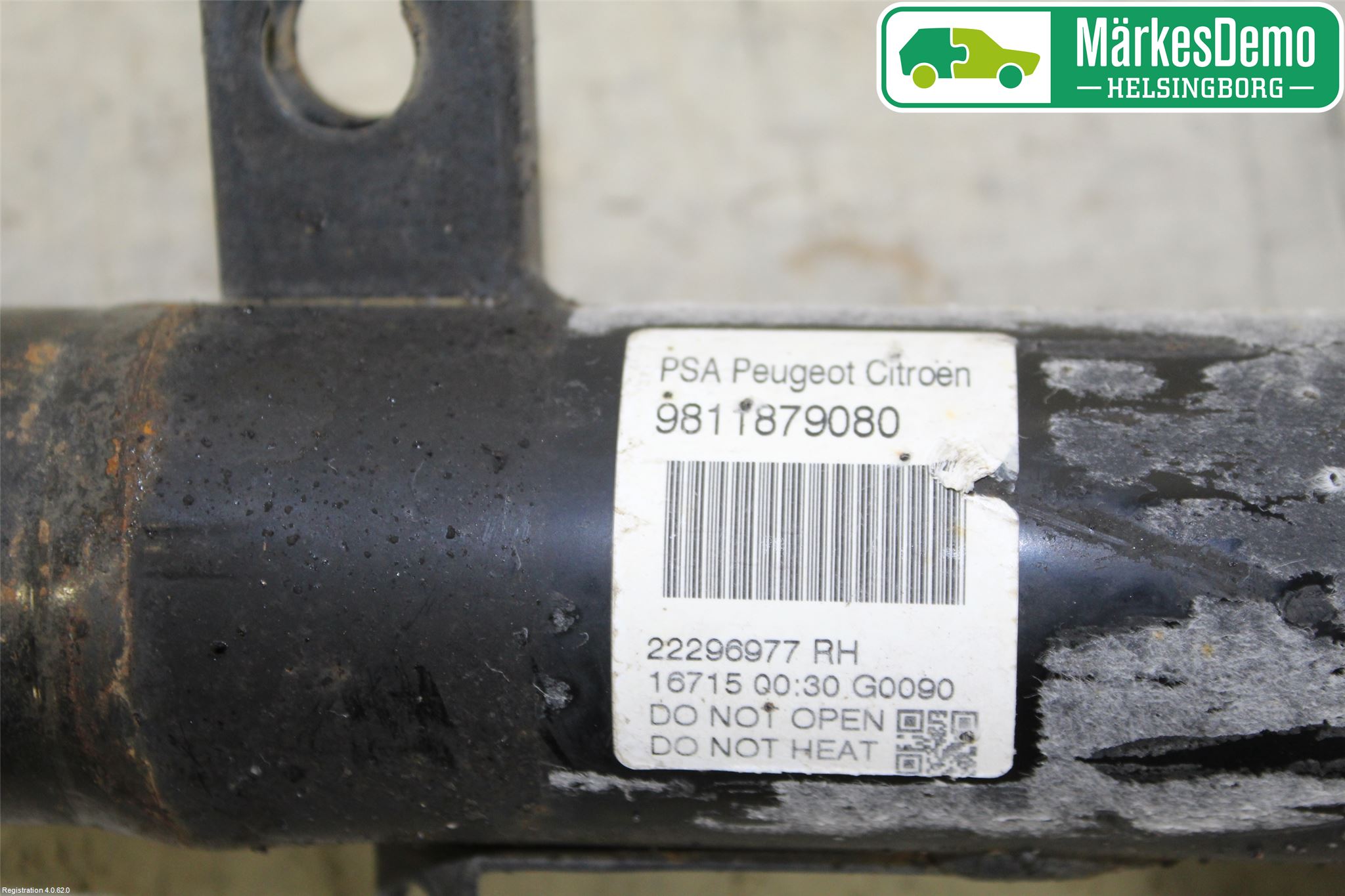 Citroen C4 CACTUS 14-20 Fjäderben Fram Höger