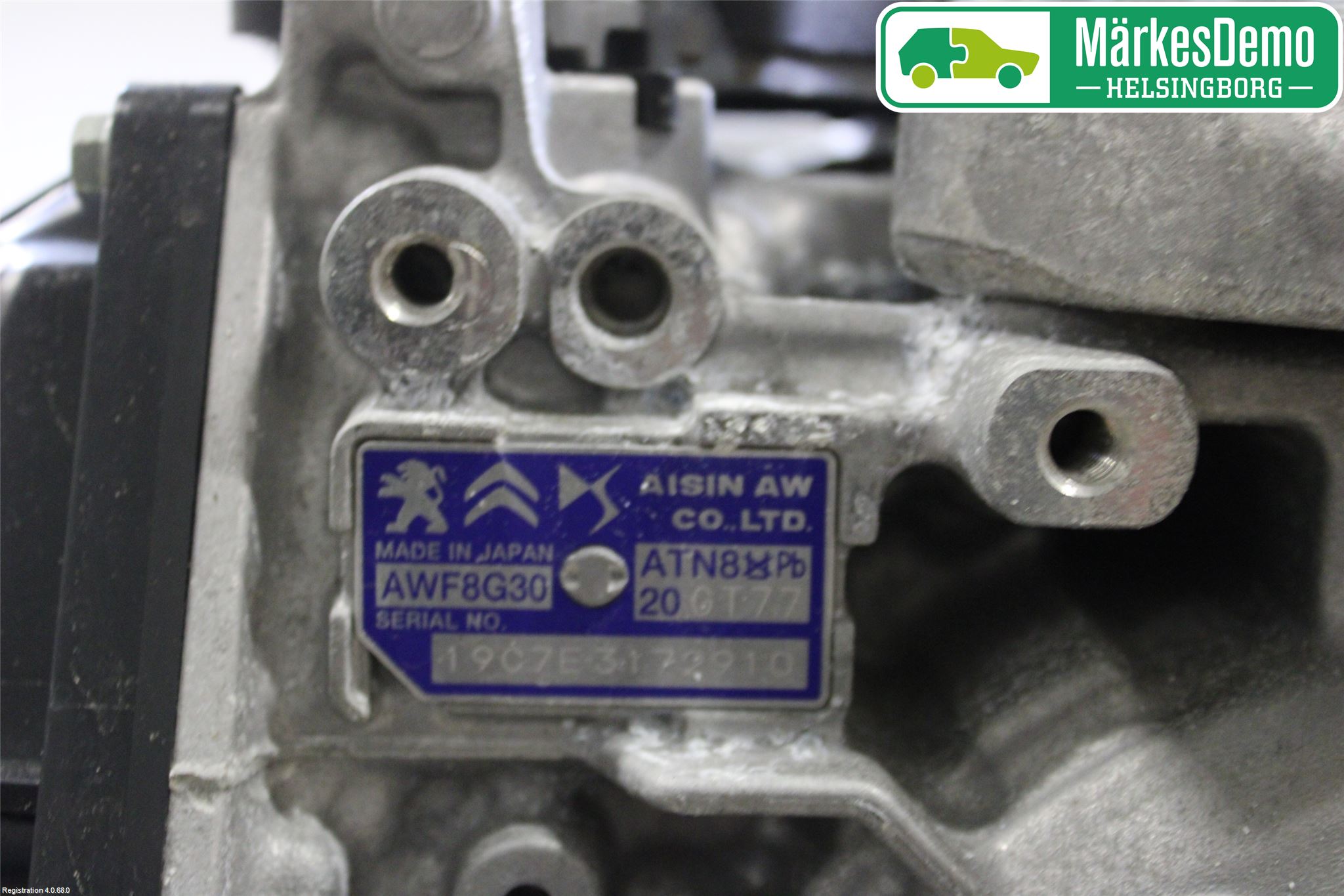 Citroen C4 SPACETOURER 19-22 Växellåda Automat