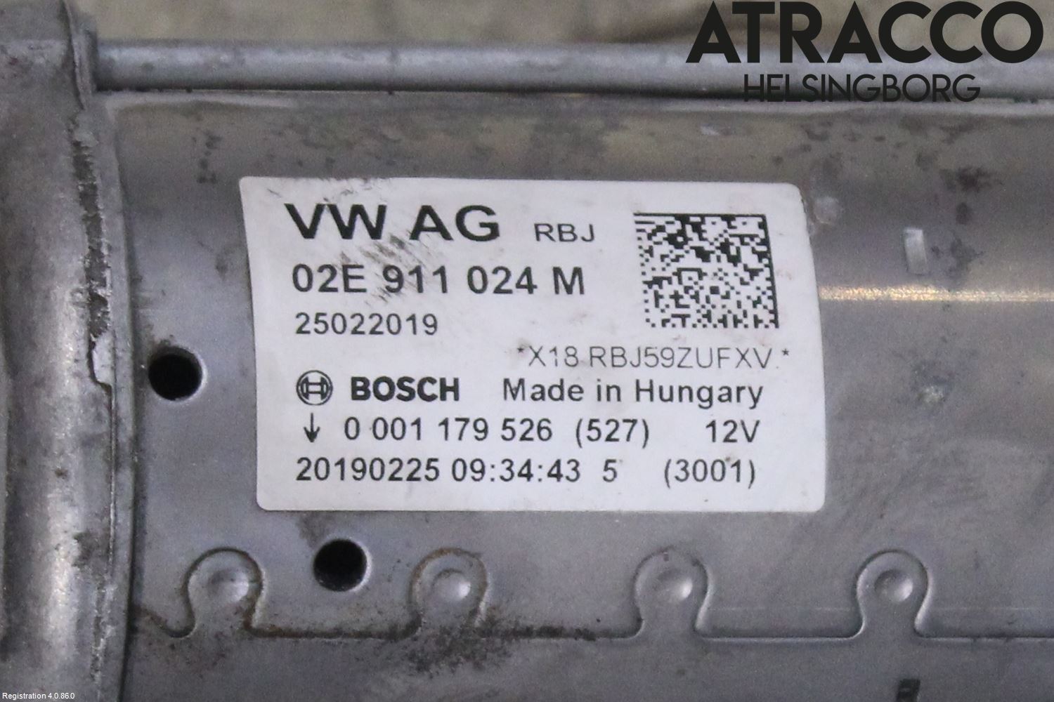 Audi TT/TTS/TT RS 15- Startmotor