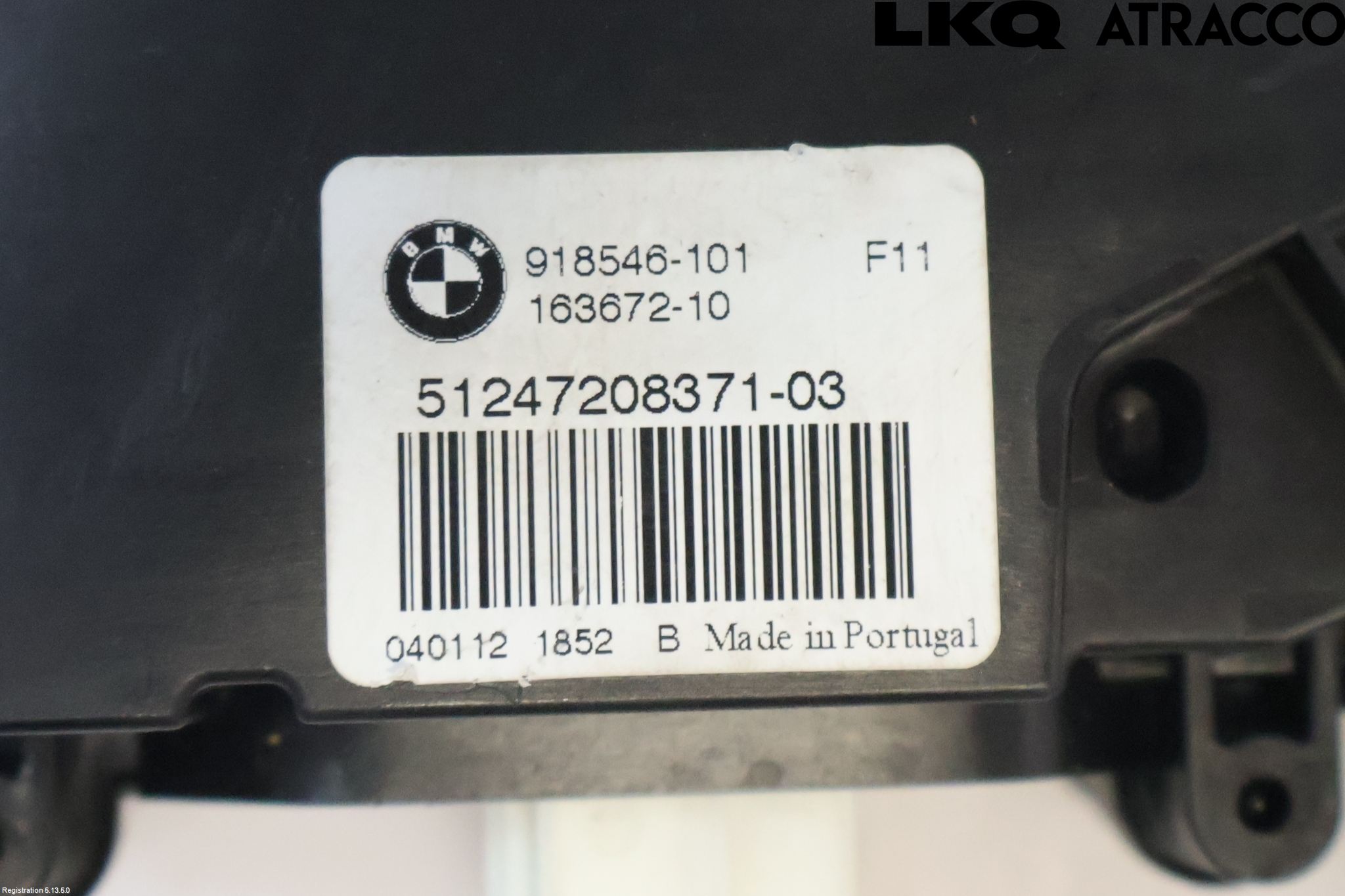 BMW 5 F10/F11/F18 09-17 Centrallåsmot Baklucka