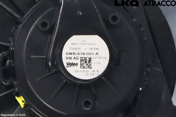 Volkswagen VW TIGUAN 16-24 Värmefläkt