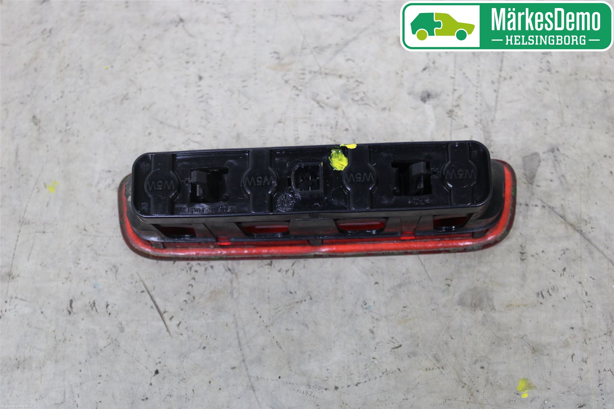 Citroen NEMO Bromsljus Bakruta