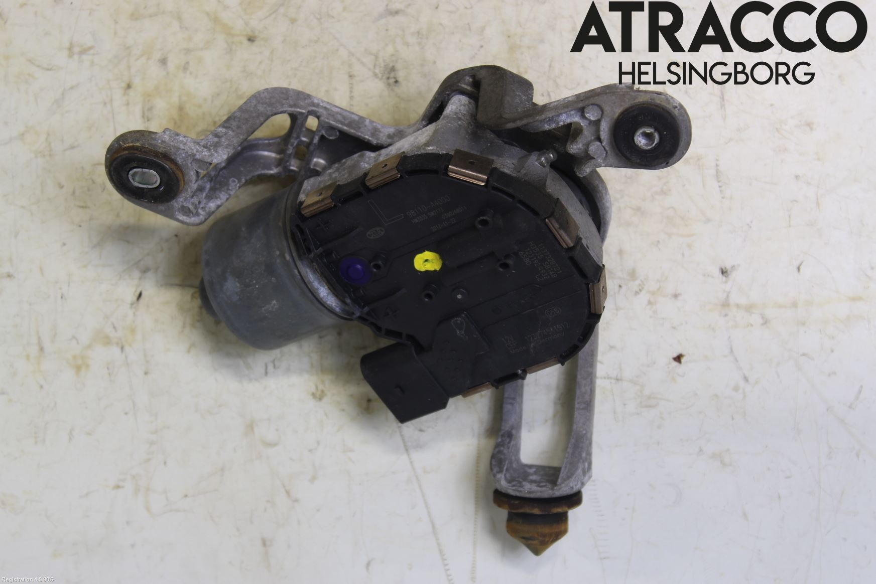 Kia CARENS III 13-19 Torkarmotor Vindruta