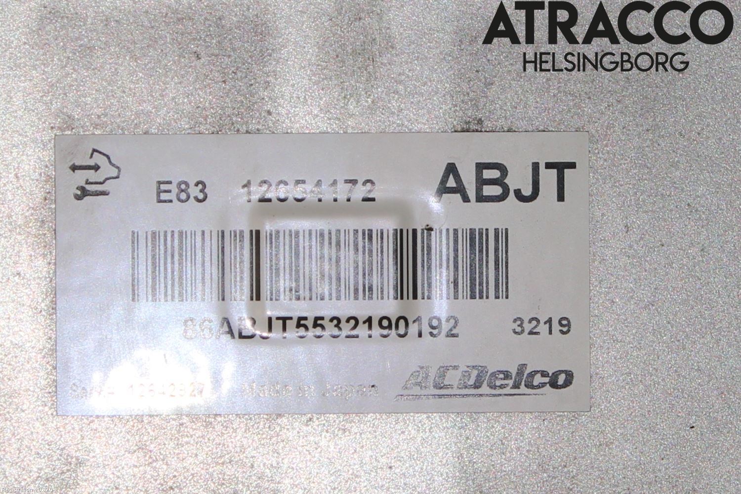 Opel ASTRA J 10-15 Styrenhet Insprut Bensin
