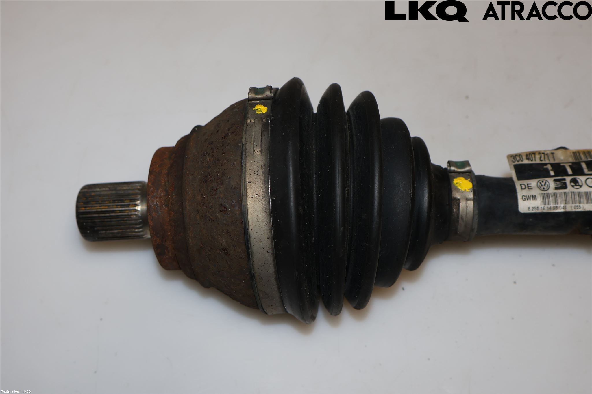 Volkswagen VW PASSAT CC 08-16 Drivaxel Fram Vänster