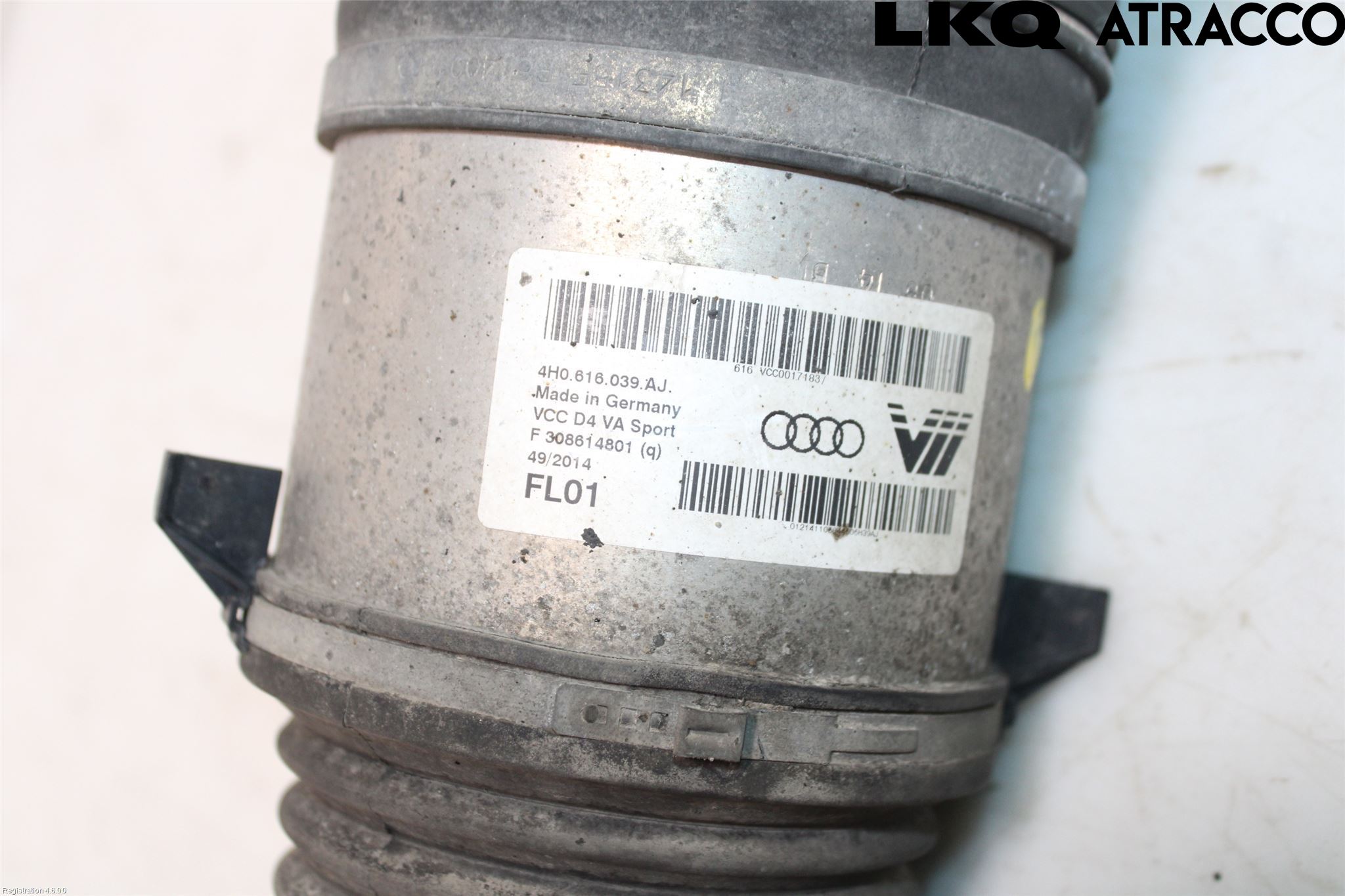 Audi A8/S8 4H 10-17 Fjäderben Fram Höger