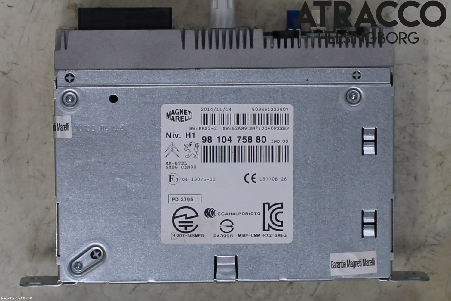 Peugeot 308 14-21 Radio