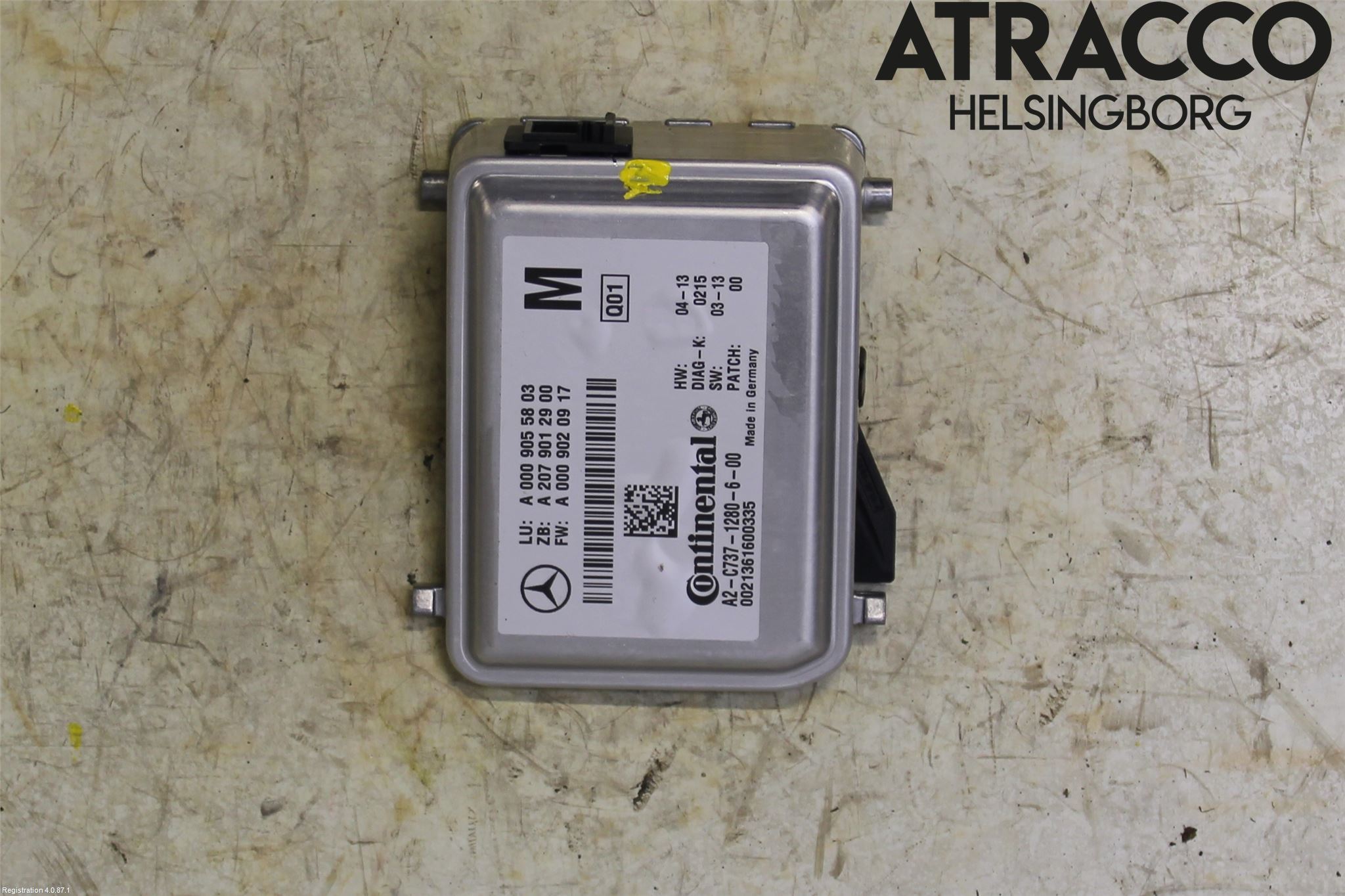 Mercedes-Benz MB E-KLASS (W212) 09-16 Sensor Aktivt Kollisionsskydd