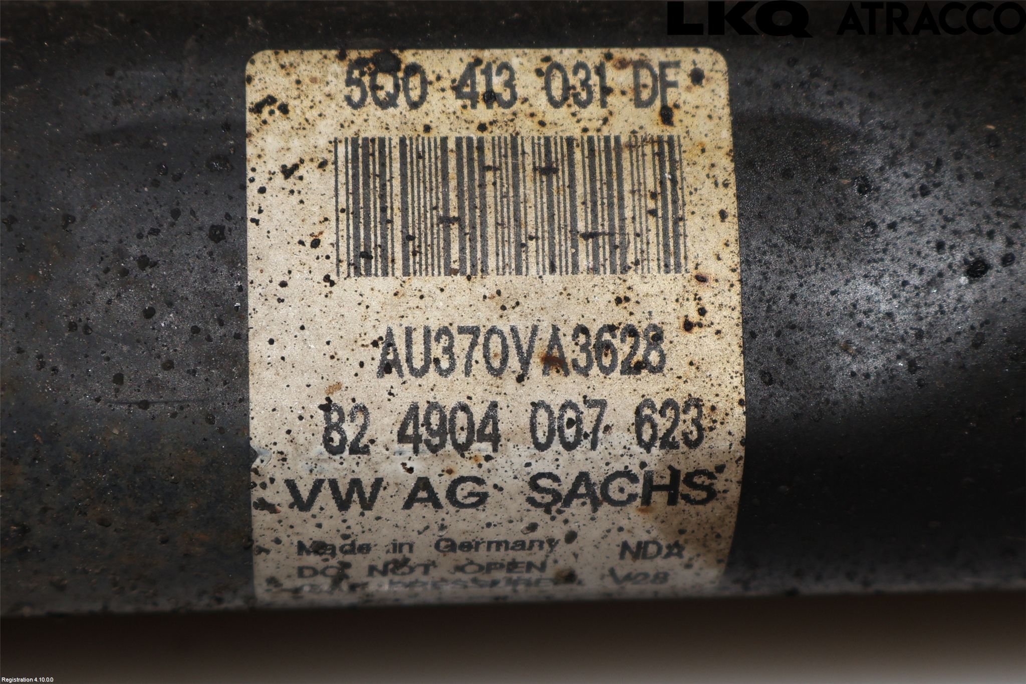 Audi A3/S3 05-13 Fjäderben Fram Höger