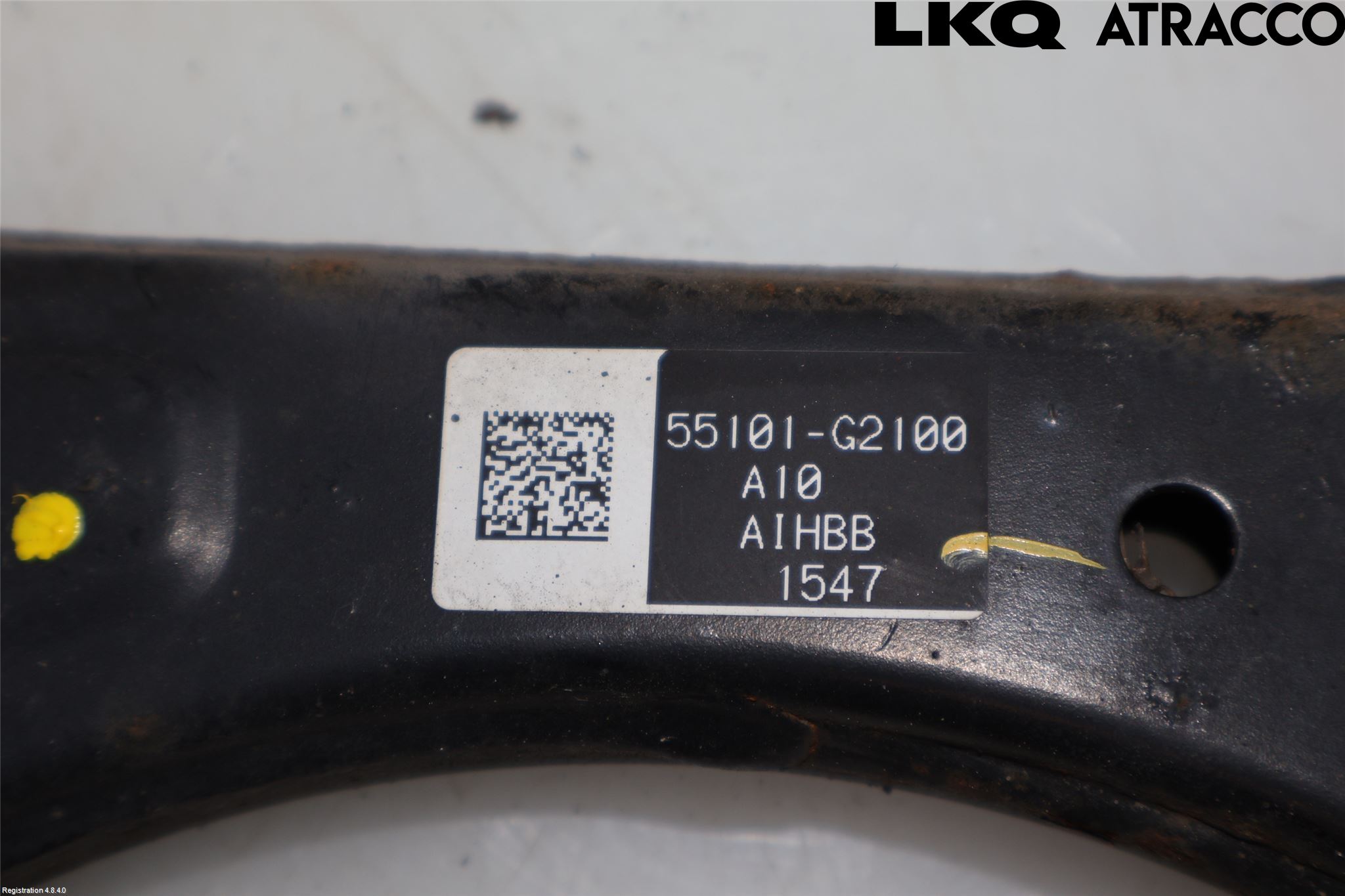 Hyundai IONIQ AE 17-22 Bärarm Bak Övre Höger