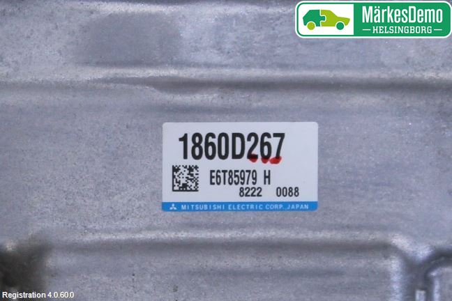 Mitsubishi ECLIPS CROSS Styrenhet Insprut Bensin