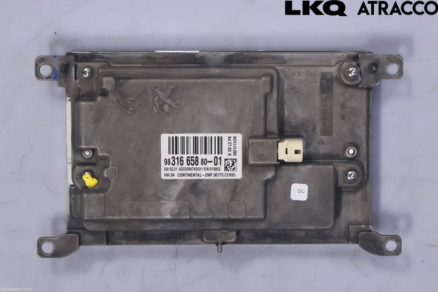 Toyota PROACE II 16- Multifunktionsdisplay