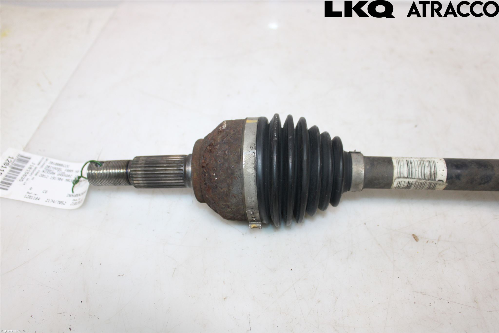 Nissan QASHQAI 10-14 Drivaxel Fram Höger
